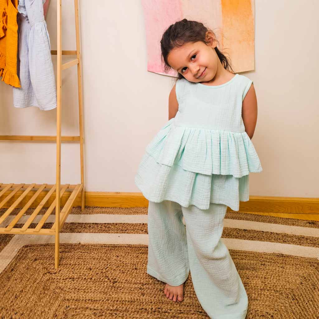 Light Mint green Summer Co-ord Set