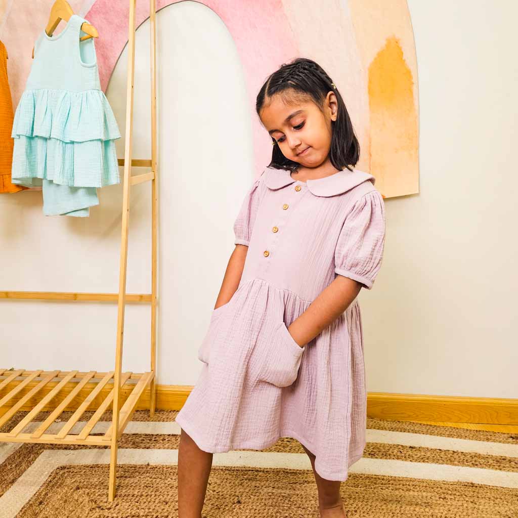 Purple Vintage Dress