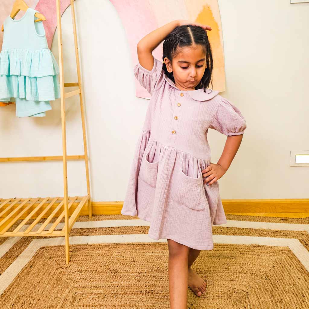 Purple Vintage Dress