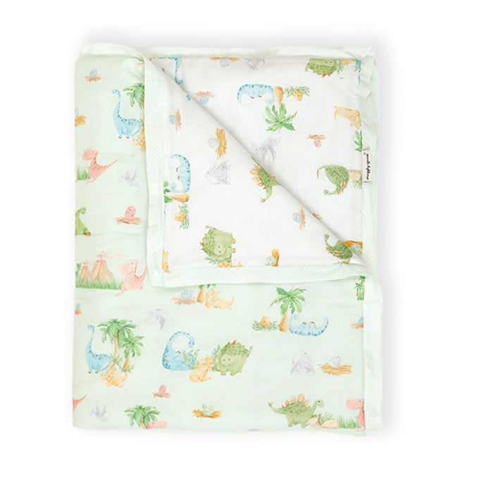 Dino Safari - Baby Quilt