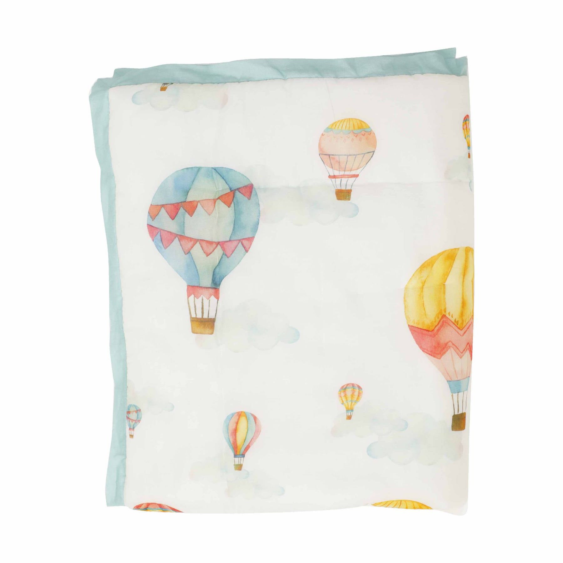 Cappadocia Hot Air Balloons - Winter Baby Quilt