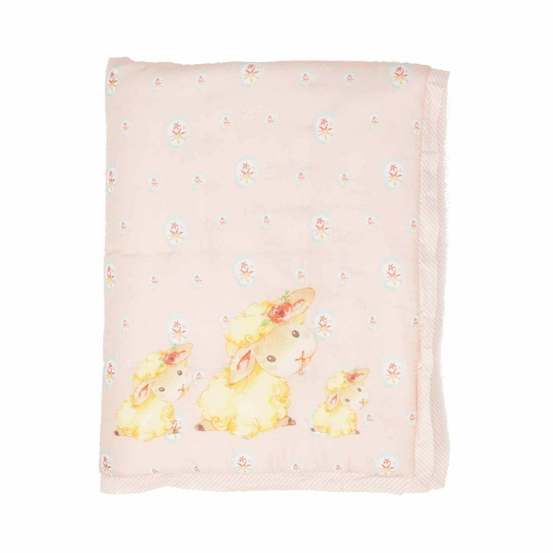 Fluffy the Sheep - Baby Quilt