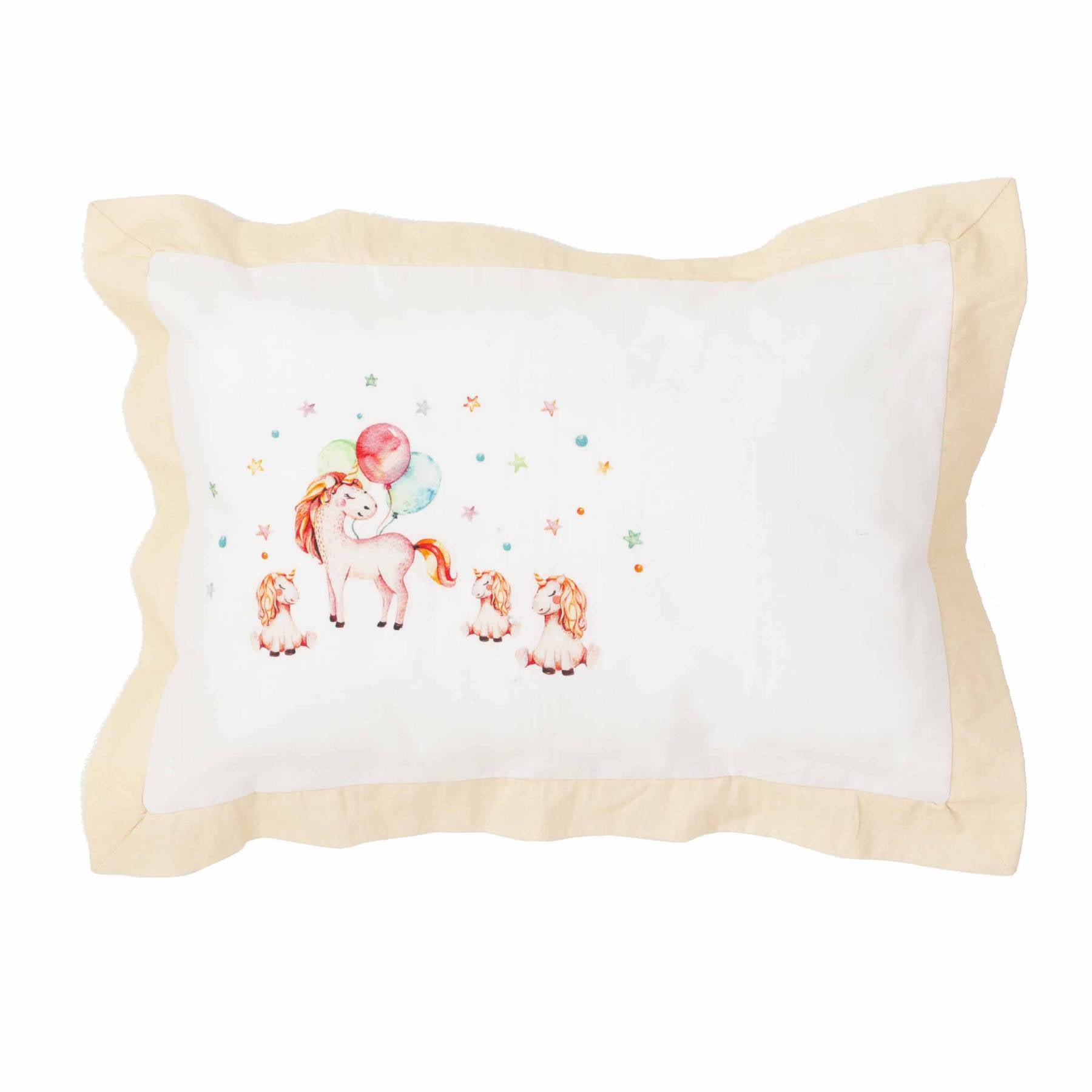 Miss Bella the Unicorn - Baby Pillow