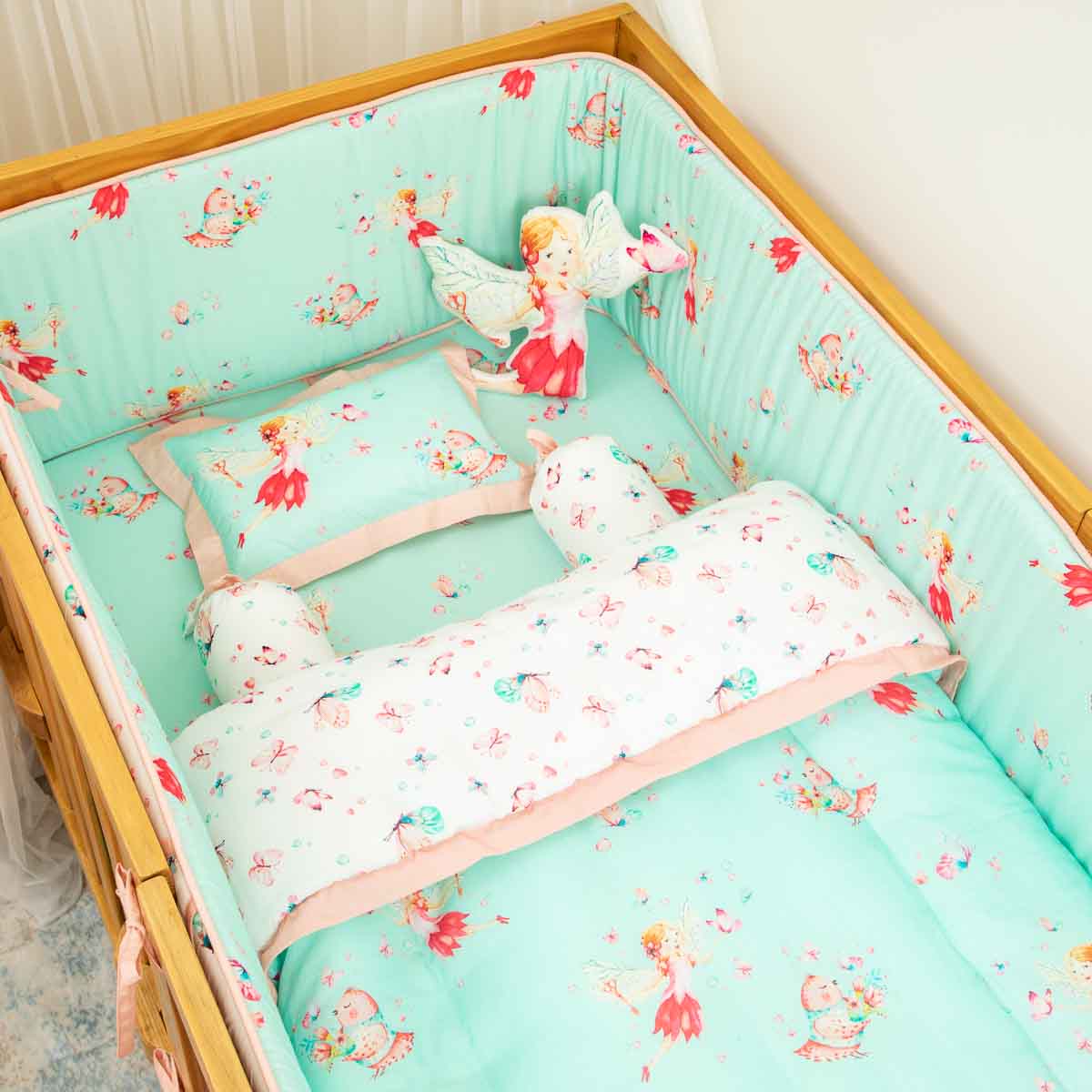 Cot Bedding Set with Quilt Bundle