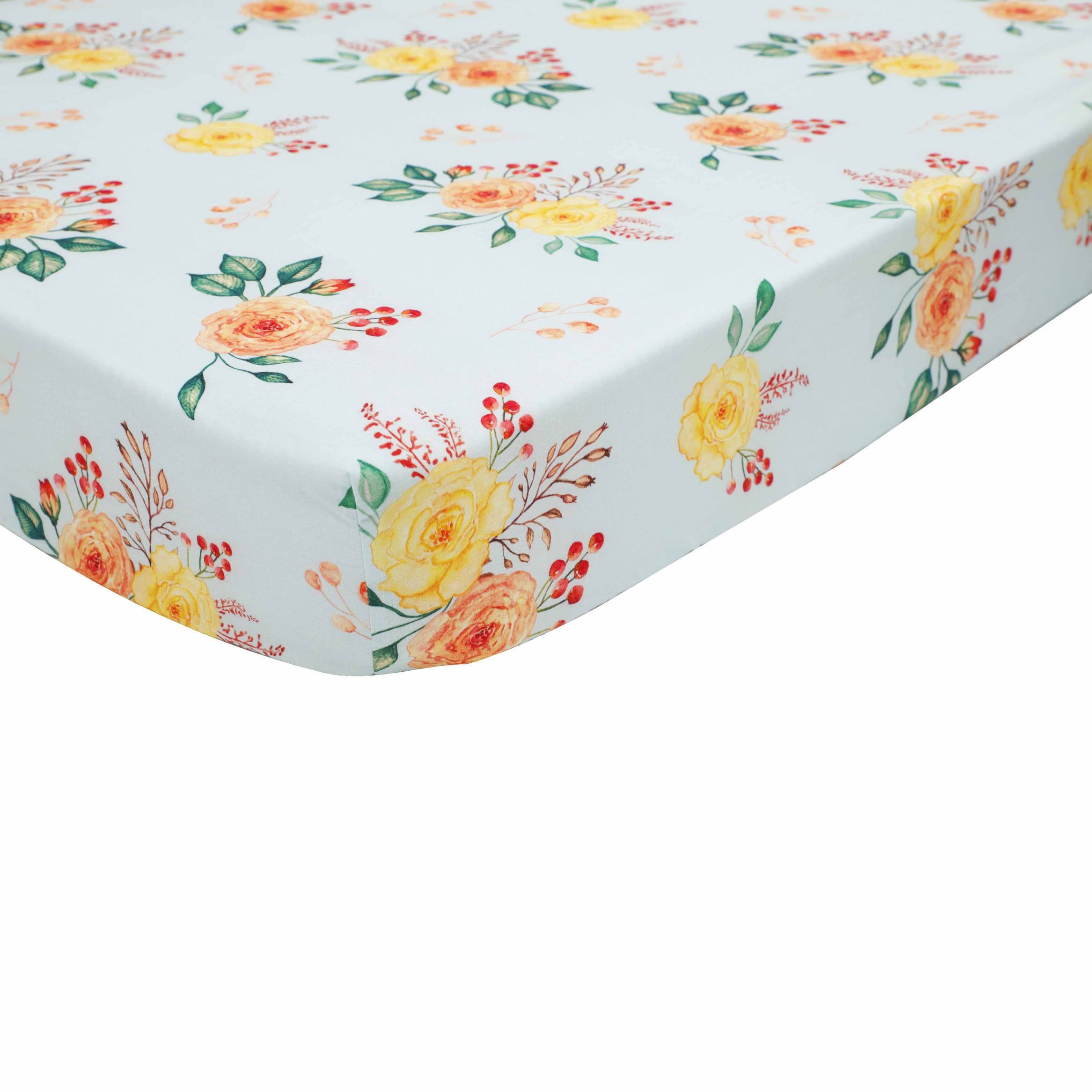Blossom & Polka - Cot Bedding Set with Bumper
