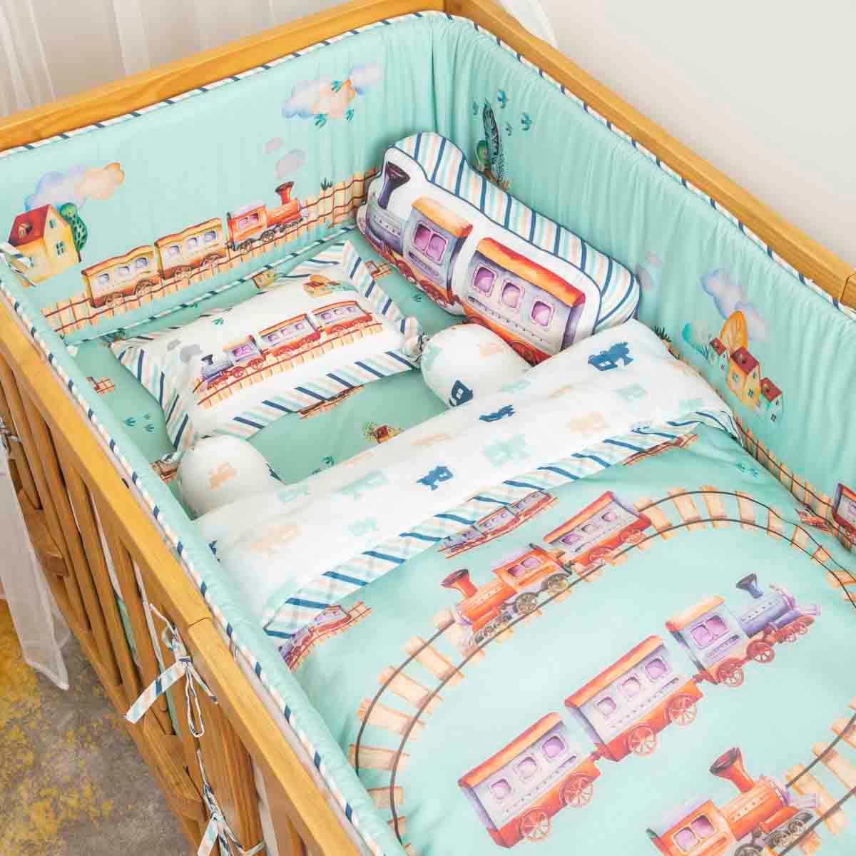 Ollie the Train - Baby Quilt